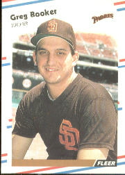 1988 Fleer Baseball Cards      577     Greg Booker